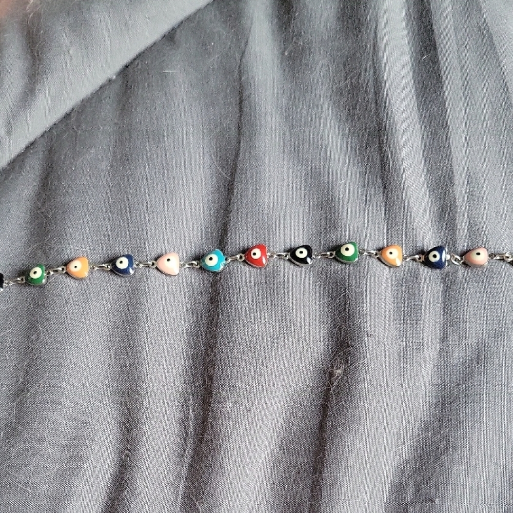 Multicolor Evil Eye Bracelet